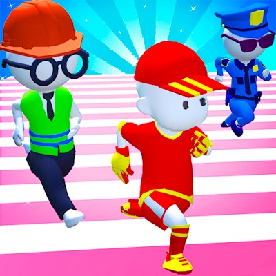 Knock Out Fall Guys 3D By Gamepix