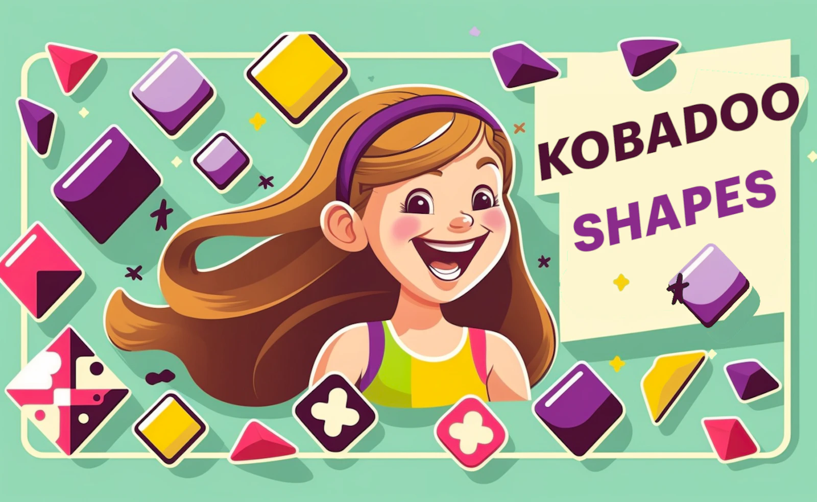 Kobadoo Shapes — free online trivia game on Glaze Games