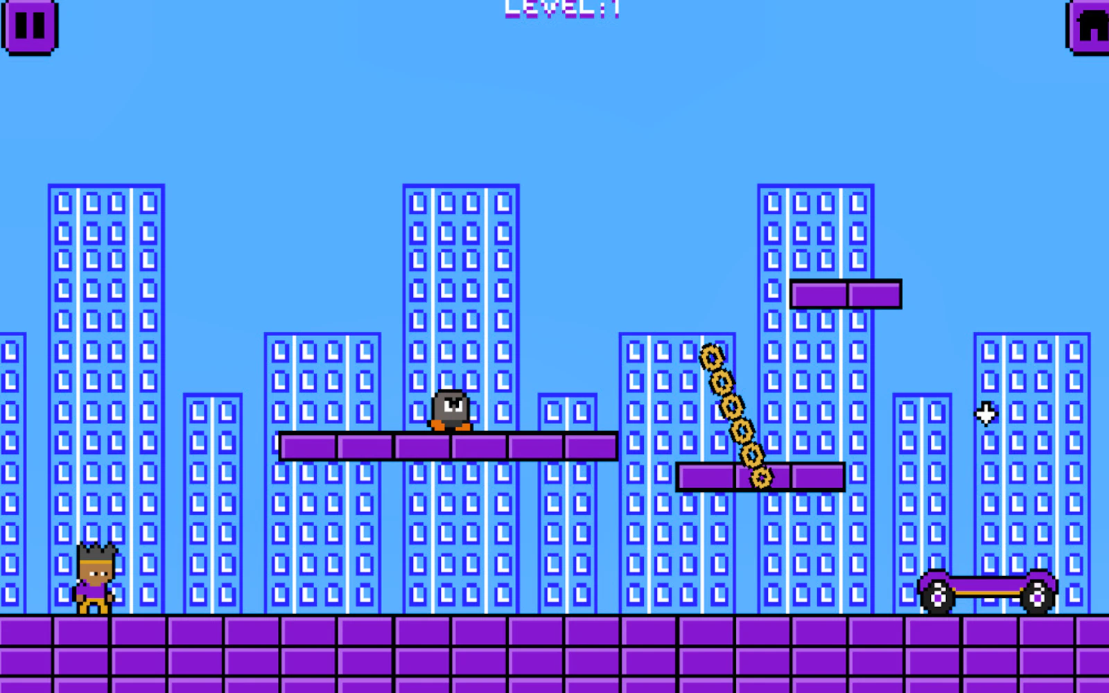 Kofi Adventure — free online arcade game on Glaze Games