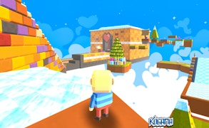 Kogama: Christmas Runner game cover