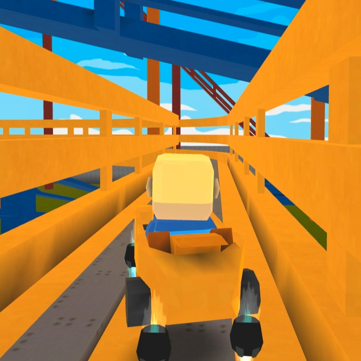 Kogama Roller Coaster World Play Now on GamePix