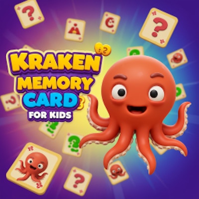 Kraken Memory Card for Kids By Gamepix