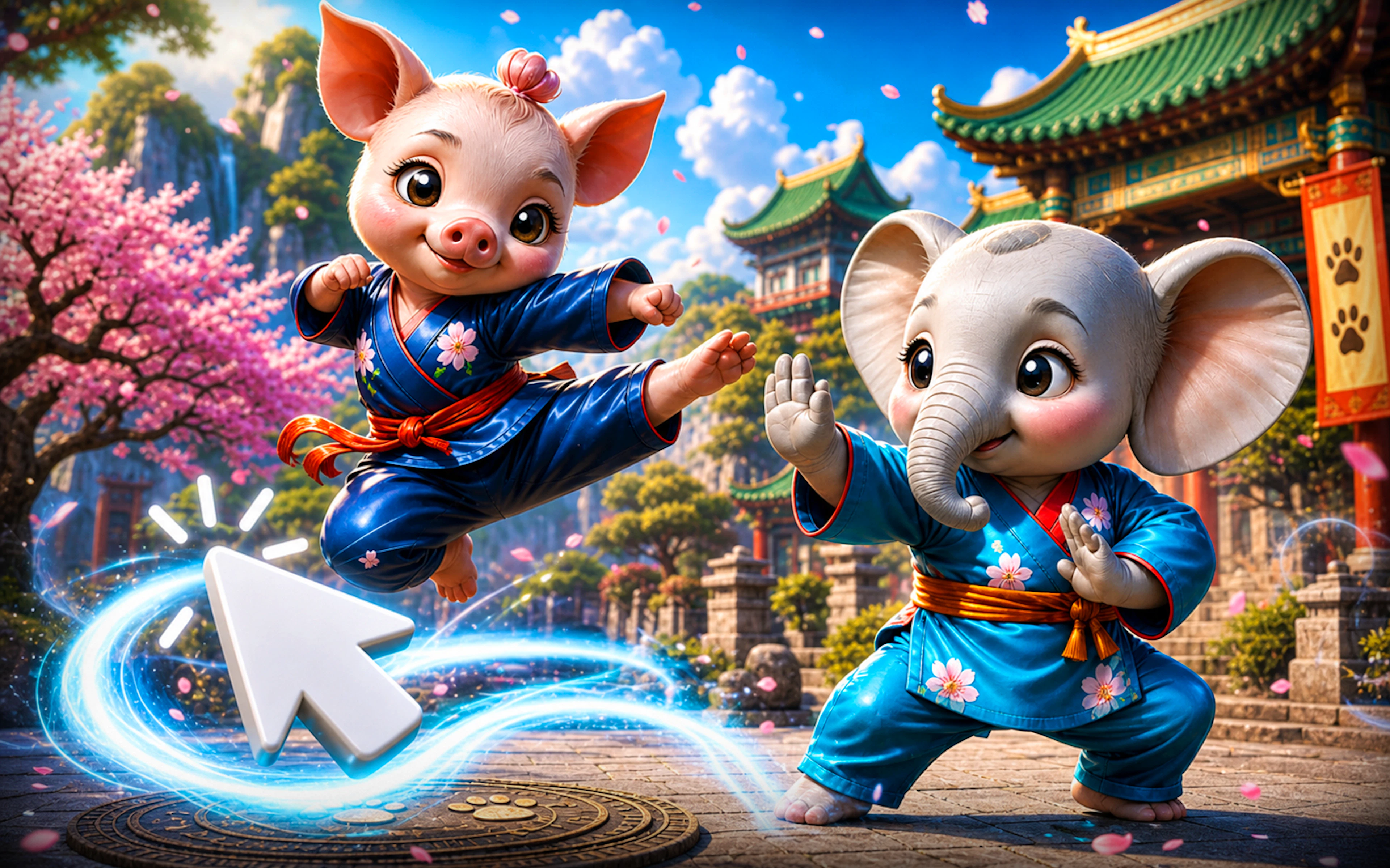 Kung-Fu Little Animals