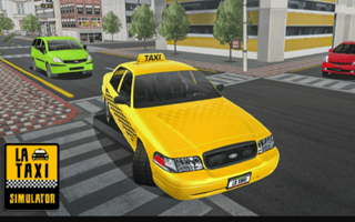 La Taxi Simulator game cover