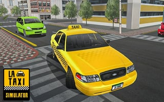 La Taxi Simulator game cover