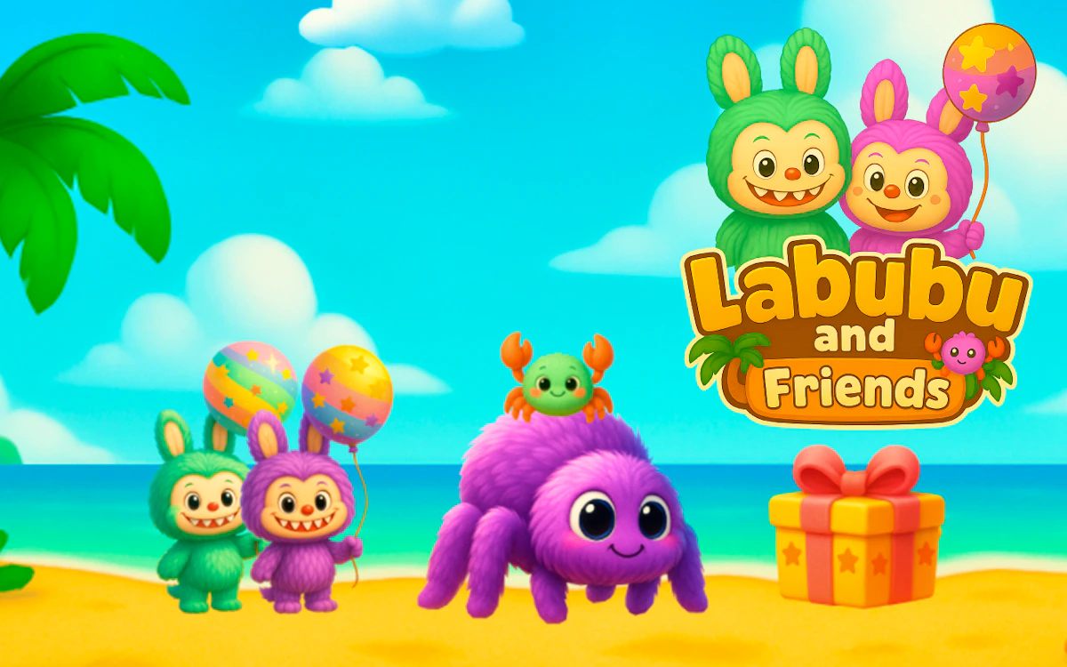 Play Labubu and Friends - 2Player — free online Two Player game