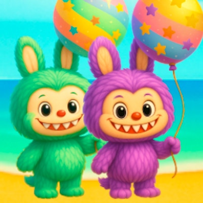 Labubu and Friends - 2Player By Gamepix