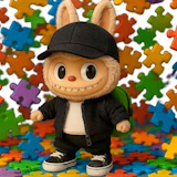 Labubu Boys Jigsaw Puzzle for Kids