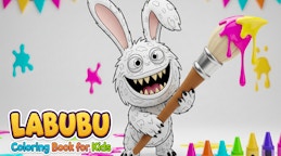Labubu Coloring Book for Kids