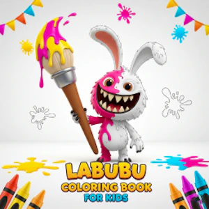 Labubu Coloring Book for Kids Thumbnail