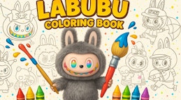 Labubu Coloring Book