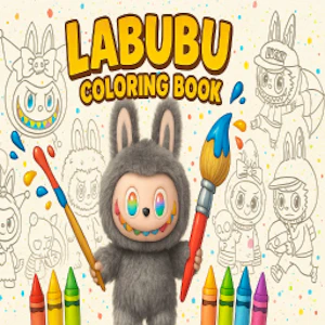 Labubu Coloring Book Thumbnail