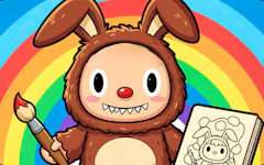 Labubu Coloring Pages
