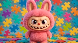 Labubu Girls Jigsaw Puzzle for Kids