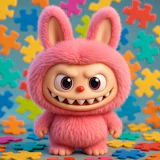 Labubu Girls Jigsaw Puzzle for Kids