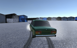 Lada Russian Car Drift game cover