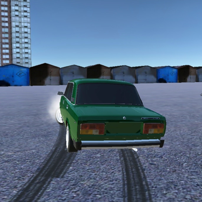 Lada Russian Car Drift - Play Online on SilverGames 🕹️