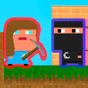 Lady and Nubik. Build and Dig Thumbnail