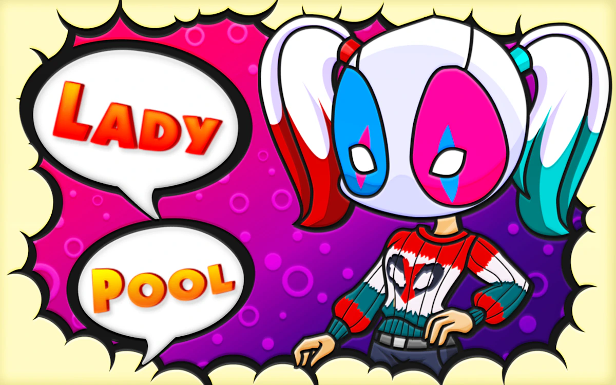 Play Lady Pool — free online Dress Up game