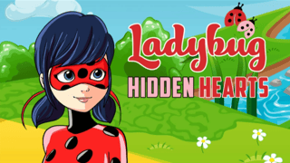 Ladybug Hidden Hearts game cover