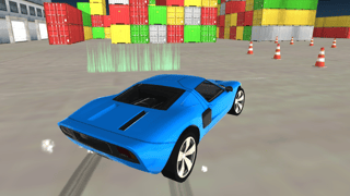 Lamborghini Car Drifting