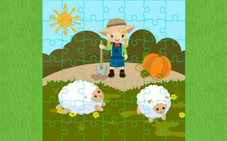 Lambs Jigsaw game cover