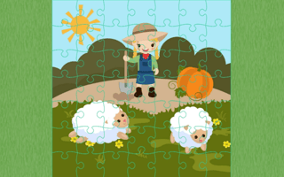 Lambs Jigsaw game cover