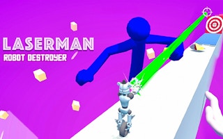 Laserman Robot Destroyer game cover