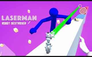 Laserman Robot Destroyer game cover