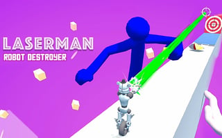 Laserman Robot Destroyer game cover