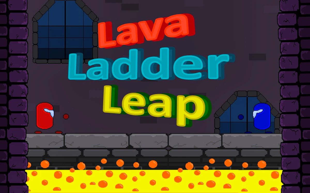 Play Lava Ladder Leap — free online Two Player game