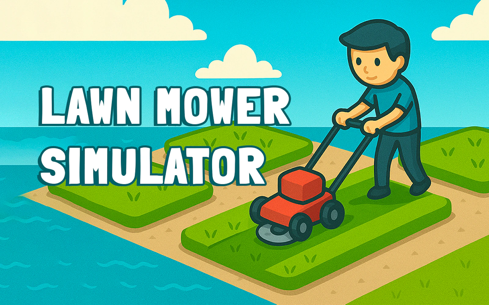 Lawn Mower Simulator — free online simulation game on Glaze Games
