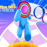 Layer Man 3d Run Collect