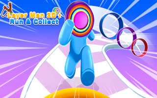 Layer Man 3d Run Collect