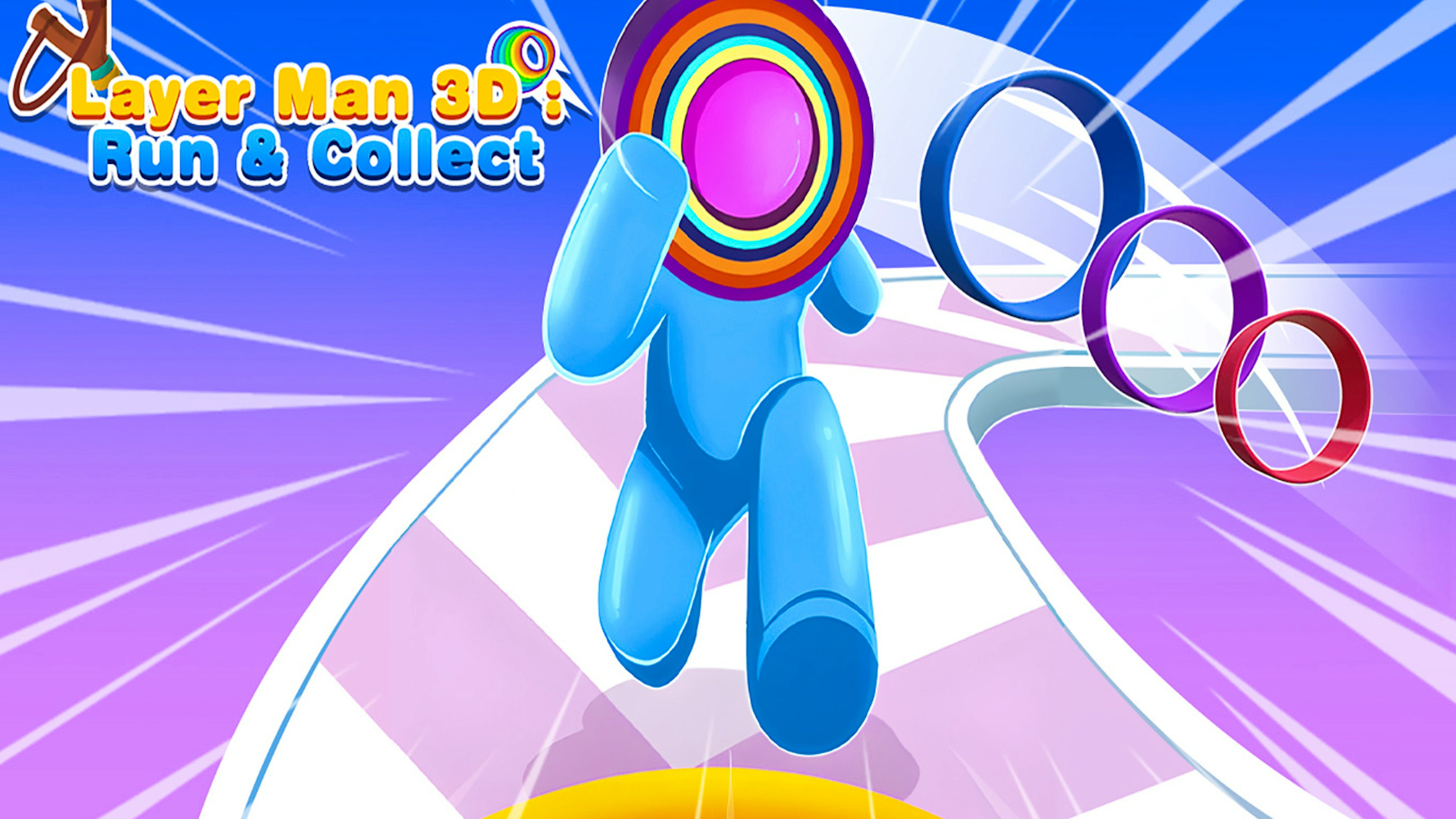 Layer Man 3d Run Collect
