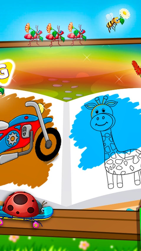 Learning and Coloring For Kids