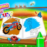 Learning and Coloring For Kids