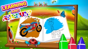 Image for Learning and Coloring For Kids