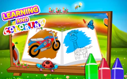 Learning and Coloring For Kids