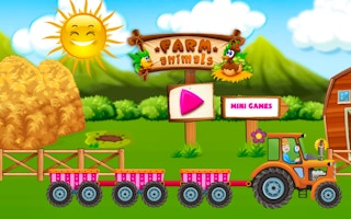 Learning Farm Animals game cover