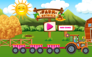 Learning Farm Animals game cover