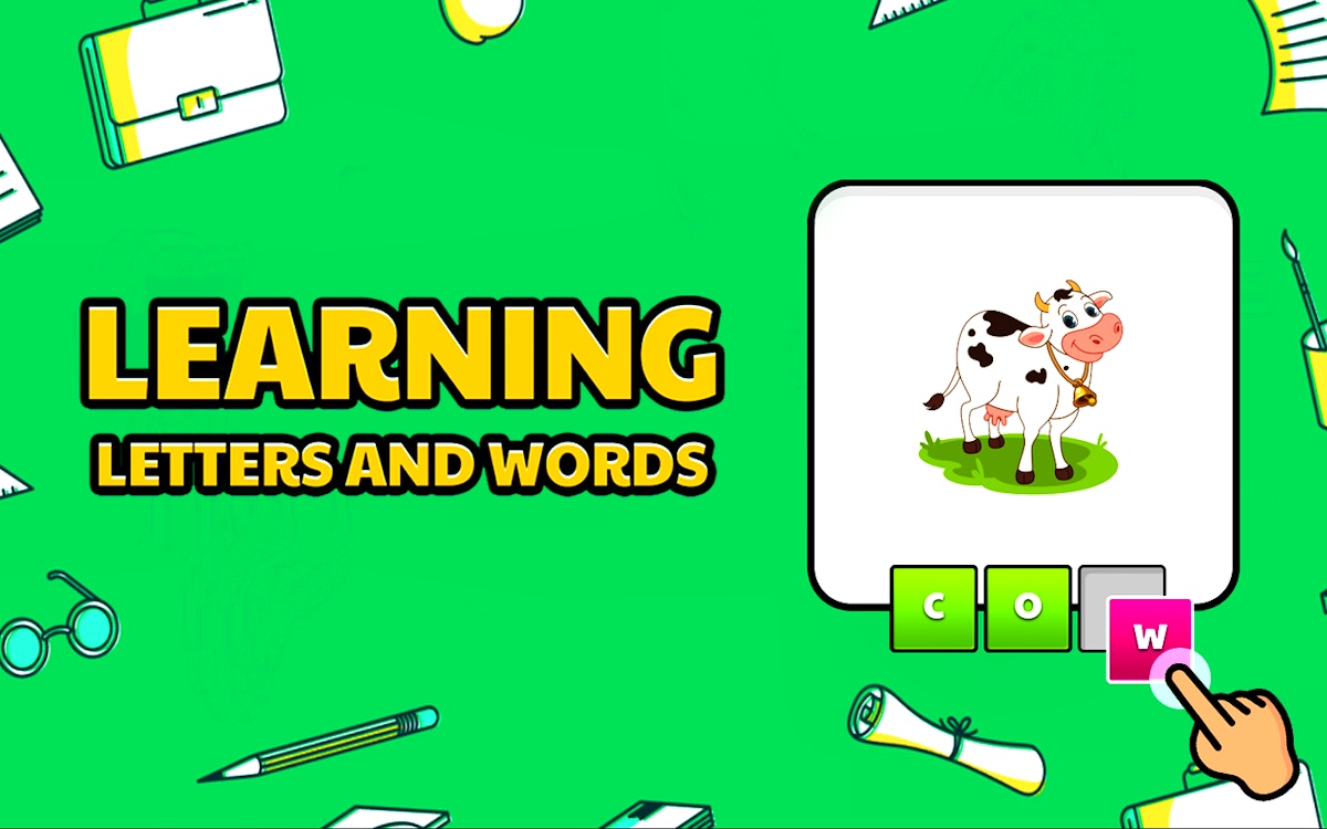 Learning Letters And Words 🕹️ Play Now on GamePix