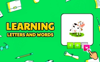 Learning Letters And Words game cover