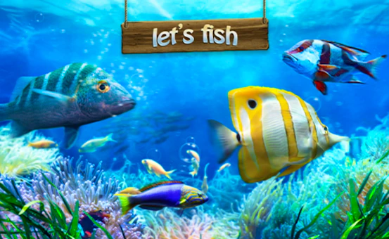 Let's Fish 🕹️ Play Now on GamePix
