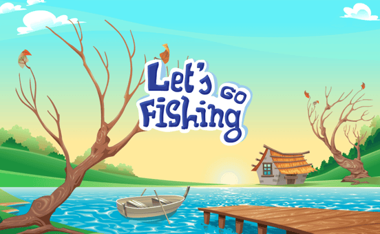 Let's Go Fishing | Sticker