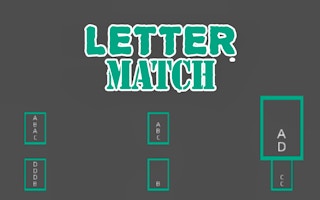 Letter Match game cover