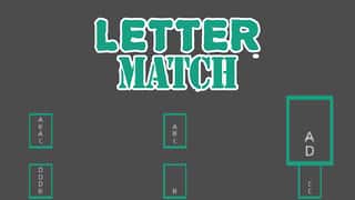 Letter Match game cover