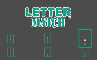 Letter Match