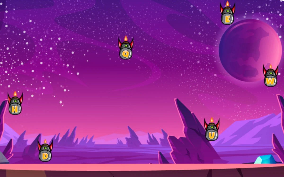 Play Letters Dash — free online Educational game