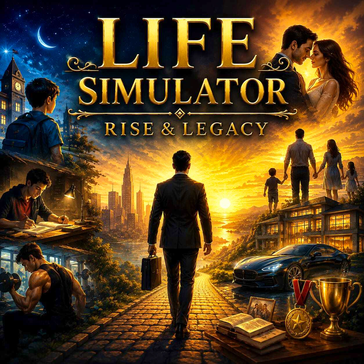 Life Simulator Rise & Legacy